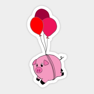 When Pigs Fly Sticker